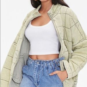 Quilted jacket free people dupe
